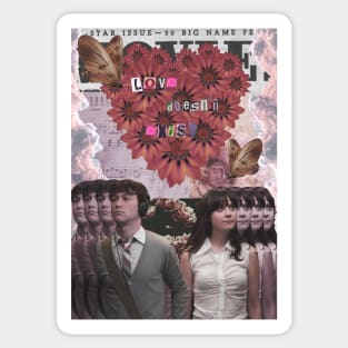 500 days of summer Sticker